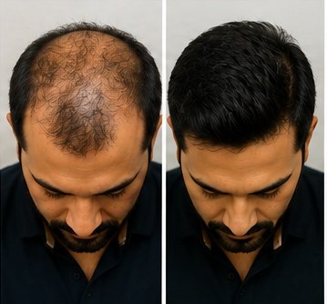 Hair Restoration Before and After